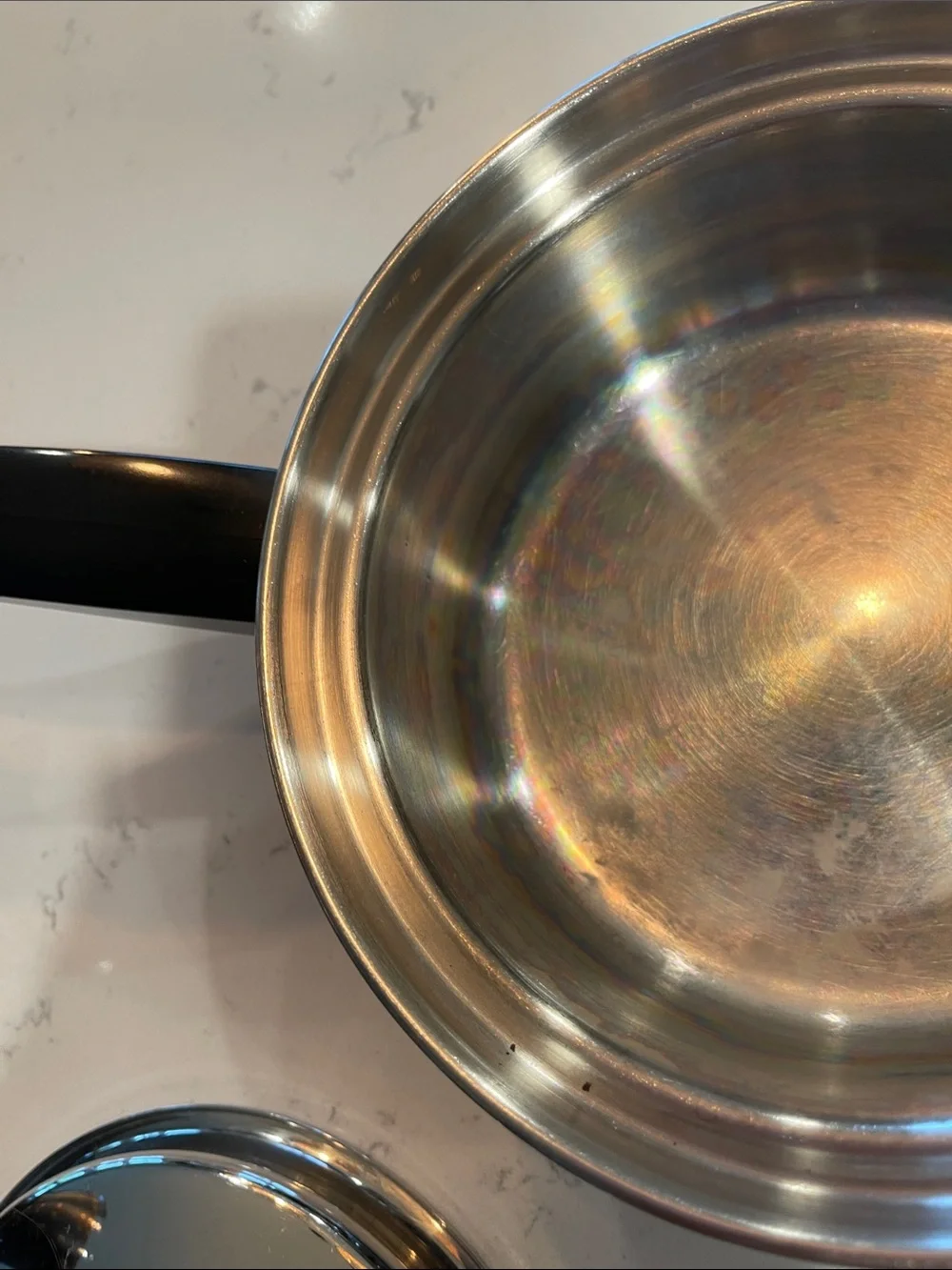 Vintage Seal-O-Matic 7” Stainless Steel Cooking Pan